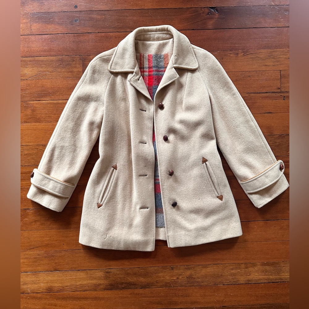 Vintage Camelhair Classic Pea Coat Fashionbilt
